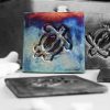 Hawaiian Coaster Set | Square Ceramic Raku Honu (Sea Turtle) - Image 4