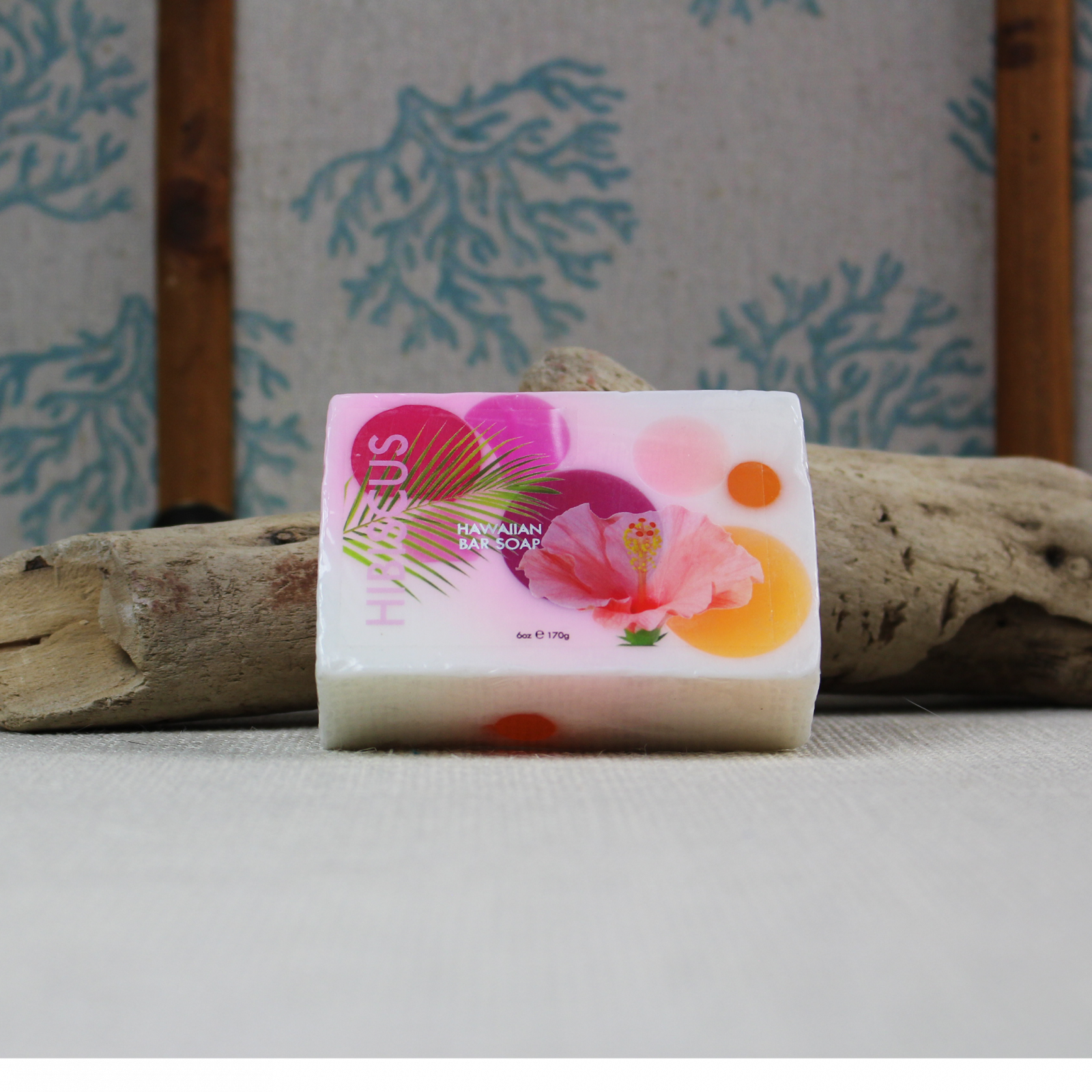 Hibiscus Hawaiian Bar Soap 6 oz by Maui Soap Company